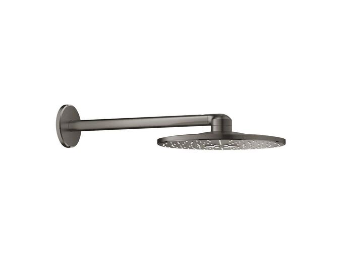 Grohe Rainshower SmartActive Hlavová sprcha 310, sprchové rameno 430 mm, 2 proudy, kartáčovaný Hard Graphite