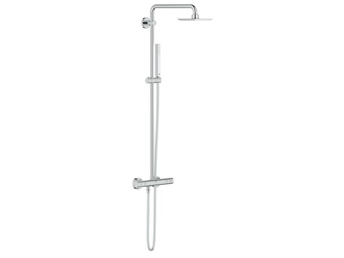 Grohe Euphoria Cube Sprchový set s termostatem, 152x152 mm, 1 proud, chrom