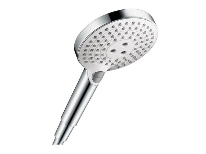 Hansgrohe Raindance S Sprchová hlavice 120, 3 proudy, EcoSmart, bílá/chrom