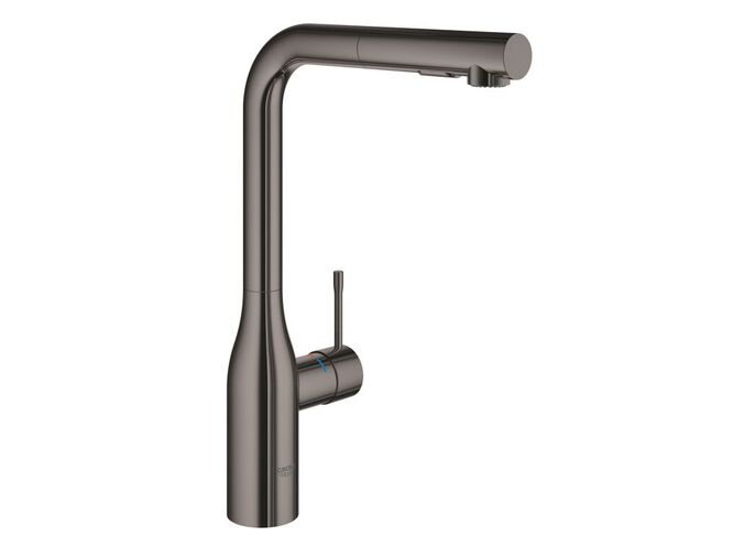 Grohe Essence Dřezová baterie s výsuvnou sprškou, tmavý grafit