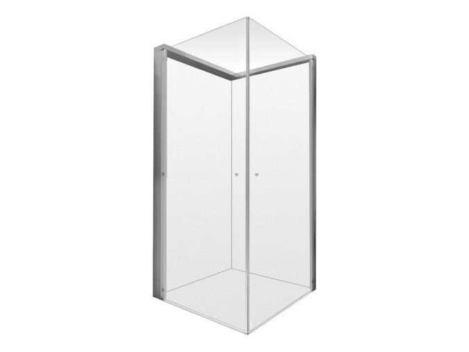 Duravit OpenSpace sprchový kout 785x785mm, čiré sklo, armatura vlevo