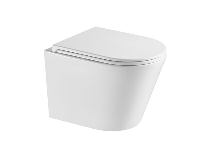 Hopa Ovale Basso Tornado závěsné WC se Slim sedátkem Soft-close, bílá
