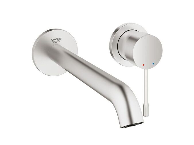 Grohe Essence Umyvadlová baterie L pod omítku, 2-otvorová instalace, supersteel