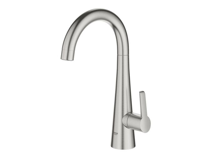 Grohe Zedra Dřezový ventil na filtrovanou vodu, supersteel