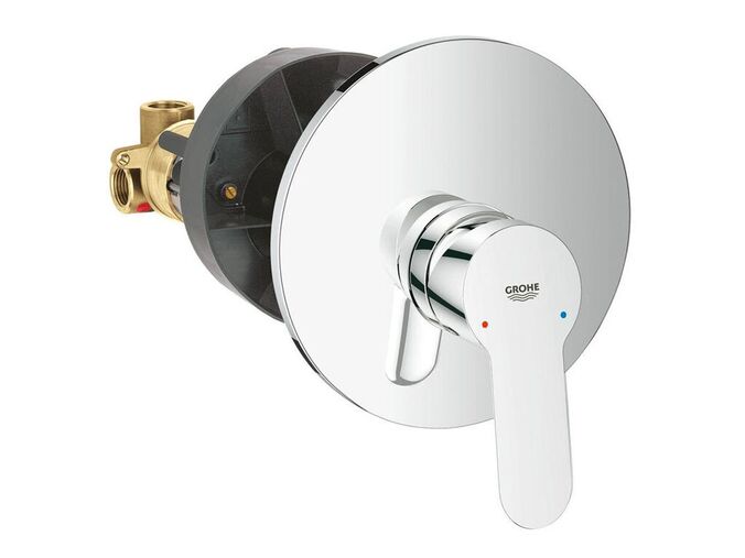 Grohe BauEdge Sprchová baterie pod omítku s tělesem, chrom