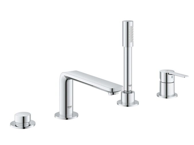 Grohe Lineare Baterie na okraj vany, 4-otvorová instalace, chrom