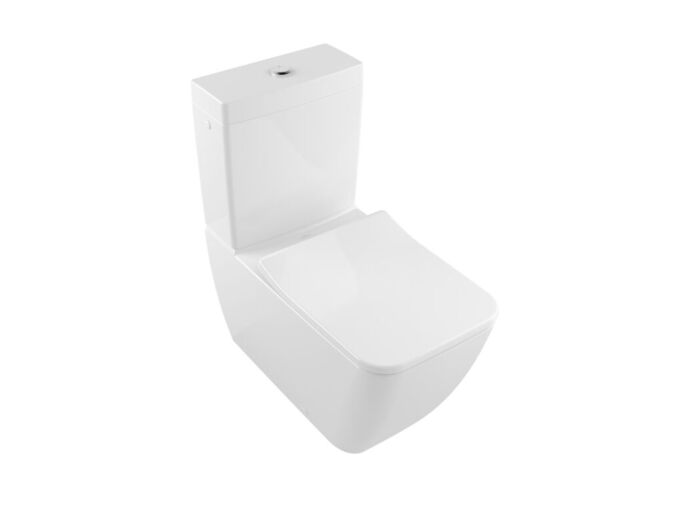 Villeroy & Boch Venticello WC kombi mísa, Vario odpad, DirectFlush, CeramicPlus, alpská bílá