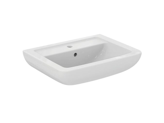Ideal Standard Eurovit Umyvadlo 600x460x190 mm, s přepadem, 1 otvor pro baterii, bílá