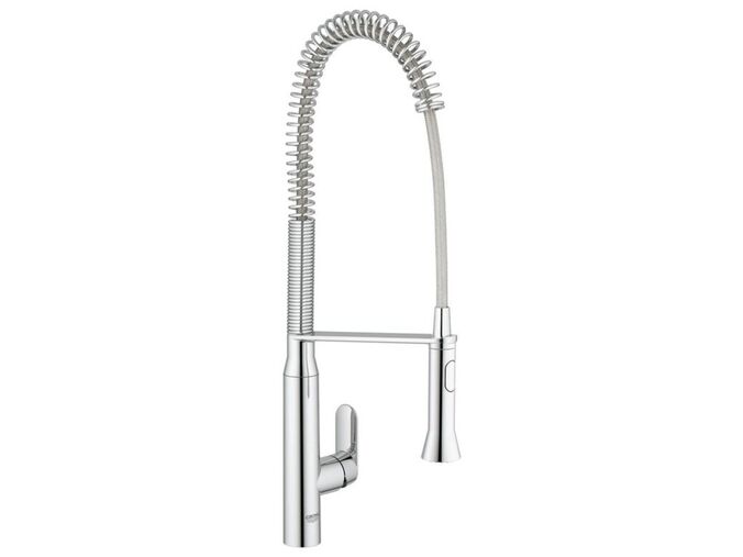 Grohe K7 Dřezová baterie s flexibilním ramenem, chrom