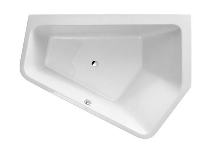 Duravit Paiova 5 vana asymetrická, 190x140 cm, s panelem, pravá, bílá