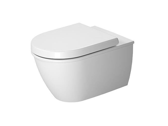 Duravit Darling New závěsné WC, Rimless, WonderGliss, bílá