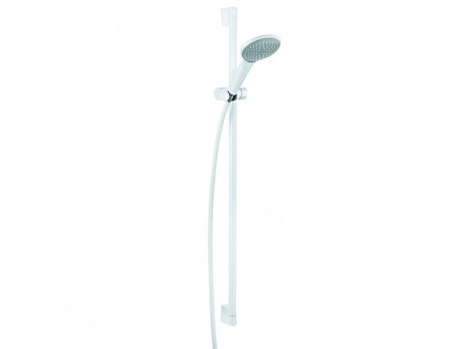 Kludi Freshline Set sprchové hlavice 120, 1 proud, tyče a hadice, bílá