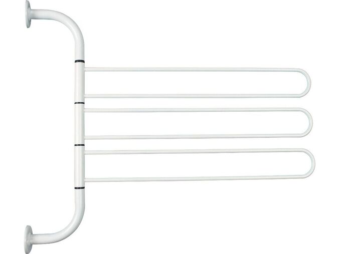 Aqualine WHITE LINE otočný trojsušák, bílá