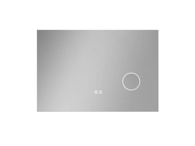 kielle Idolio Zrcadlo s LED osvětlením a vyhříváním, 60x80 cm, kosmetické zrcátko