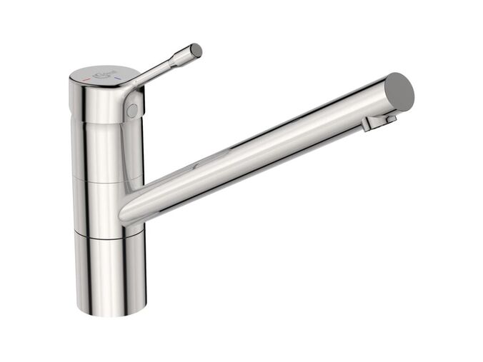 Ideal Standard Ceralook Dřezová baterie, BlueStart, ušlechtilá ocel