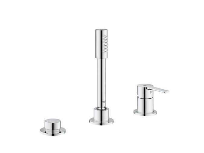 Grohe Lineare Baterie na okraj vany, 3-otvorová instalace, chrom