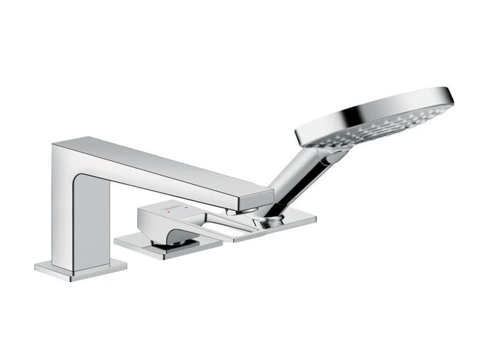 Hansgrohe Metropol Baterie na okraj vany, 3-otvorová instalace, chrom