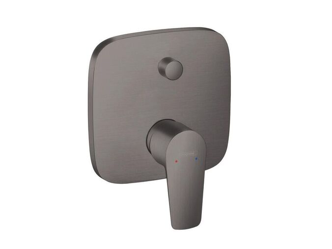 Hansgrohe Talis E Vanová baterie pod omítku, kartáčovaný černý chrom