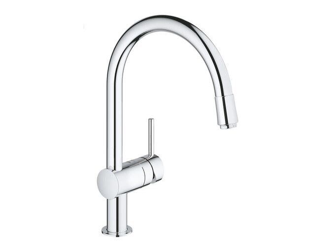 Grohe Minta Dřezová baterie s výsuvnou koncovkou, chrom