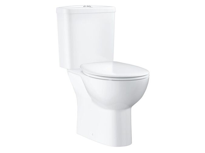 Grohe Bau Ceramic WC kombi set s nádržkou a sedátkem softclose, rimless, alpská bílá