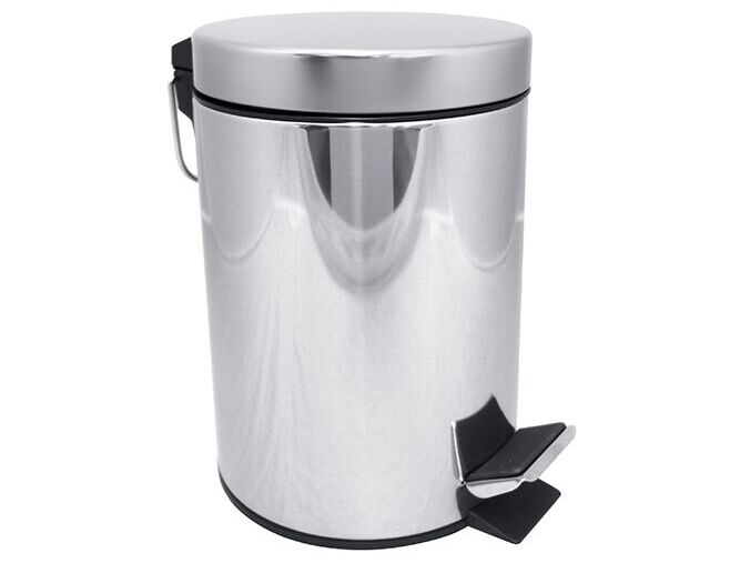 Bemeta Hotelové vybavení Odpadkový koš, 3 l, nerez, lesk