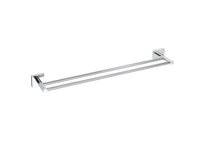 Bemeta Beta držák ručníků, dvojitý economy 655 mm, chrom