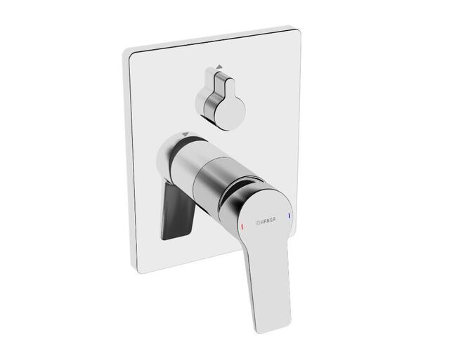 Hansa Twist Baterie pod omítku pro 2 spotřebiče, chrom