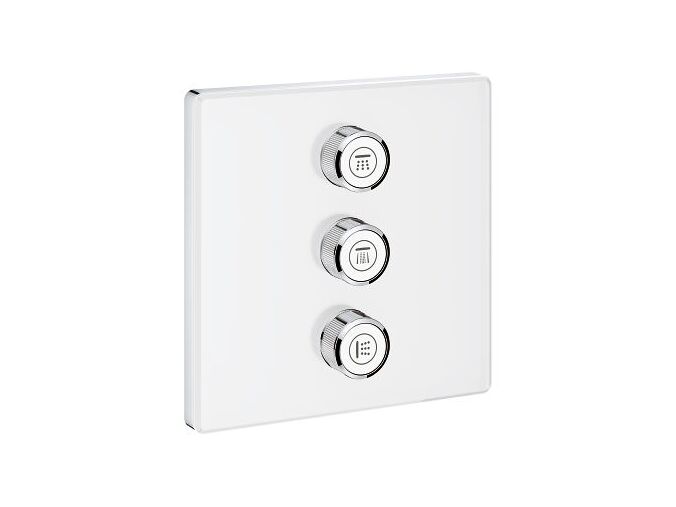 Grohe Grohtherm SmartControl Ventil pod omítku pro 3 spotřebiče, měsíční bílá