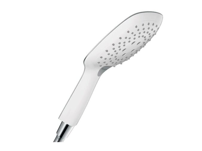 Hansgrohe Raindance E Sprchová hlavice 150, 3 proudy, EcoSmart 9 l/min, bílá/chrom