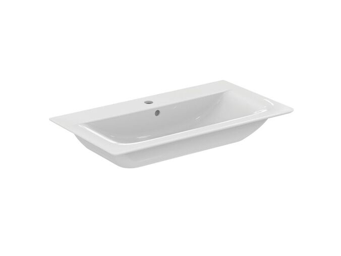 Ideal Standard Connect Air Umyvadlo nábytkové 840x460x165 mm, s přepadem, otvor pro baterii, bílá