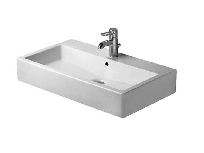 Duravit Vero umyvadlo 70x47 cm, přepad, otvor pro baterii, bílá