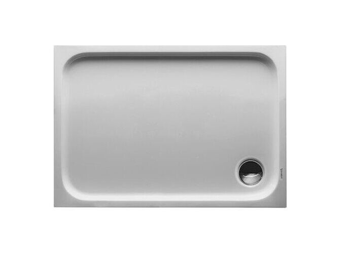 Duravit D-Code sprchová vanička 100x70 cm, Antislip, alpská bílá