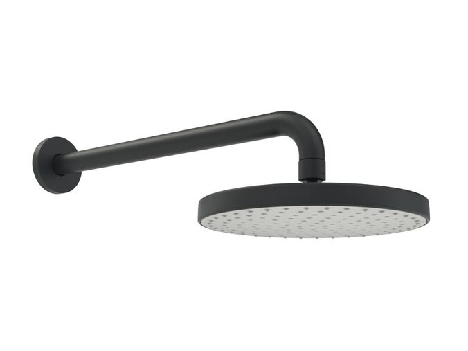 Hansa Basicjet Hlavová sprcha 200 mm, sprchové rameno 350 mm, matná černá