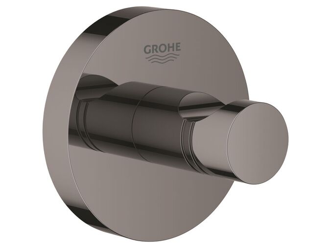 Grohe Essentials Háček na koupací plášť, tmavý grafit