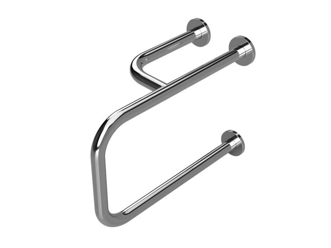 Bemeta HELP program kombinovaný úchyt k umyvadlu 50 cm, levý, nerez