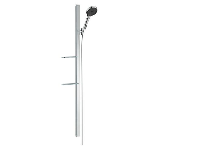 Hansgrohe Rainfinity Sada sprchové hlavice 130, 3jet, tyče 1500 mm a hadice, EcoSmart, chrom