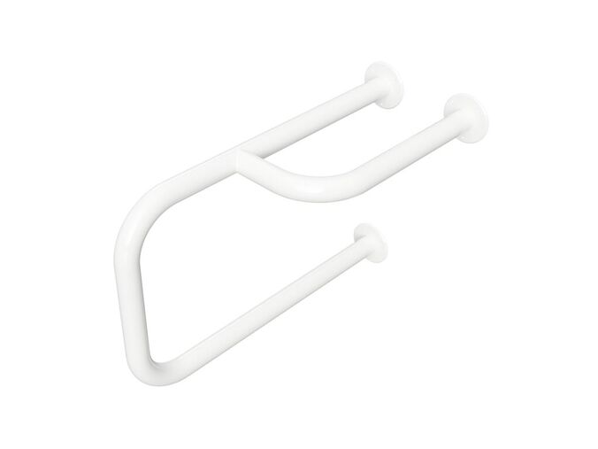 Bemeta HELP program kombinovaný úchyt k umyvadlu 50 cm, pravý, bílá