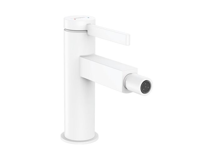 Hansgrohe Finoris Bidetová baterie s výpustí Push-Open, matná bílá