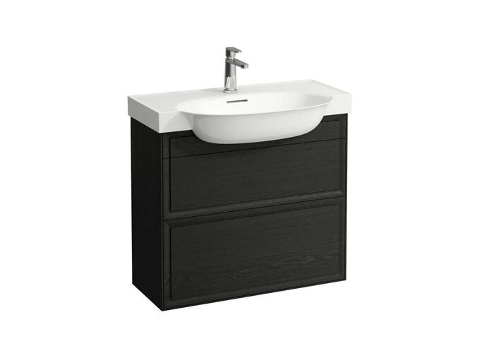 Laufen The New Classic Umyvadlová skříňka, 78x32x68 cm, 2 zásuvky, černý dub