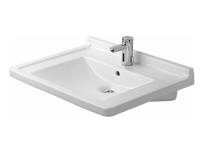Duravit Starck3 umyvadlo 70x54,5 cm, otvor pro baterii, bílá