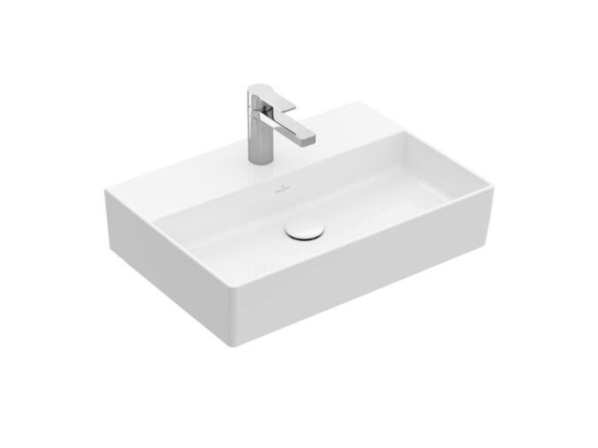 Villeroy & Boch Memento 2.0 Umyvadlo 500x420 mm, bez přepadu, otvor pro baterii, alpská bílá