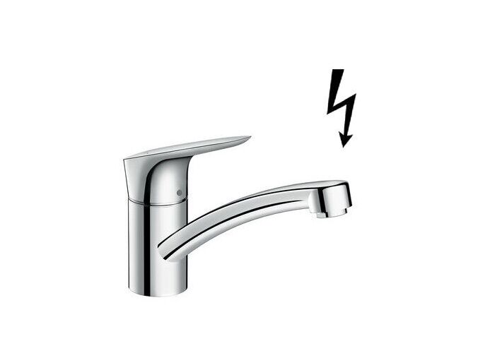 Hansgrohe Logis Páková dřezová baterie 120, chrom