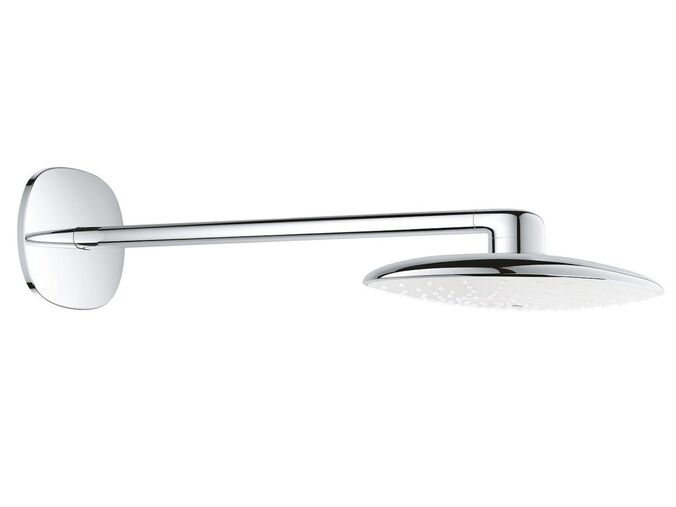 Grohe Rainshower SmartControl Hlavová sprcha Mono, 360x220 mm, sprchové rameno 450 mm, měsíční bílá