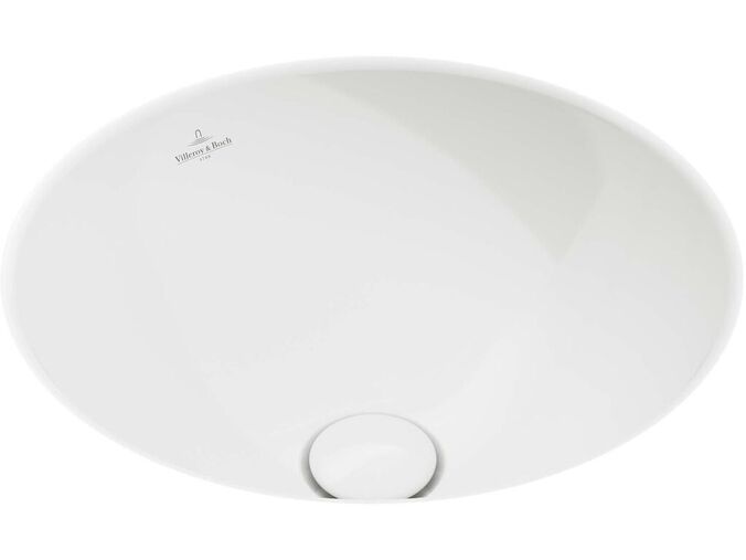 Villeroy & Boch Loop&Friends Umyvadlo vestavné, průměr 380 mm, bez přepadu, alpská bílá