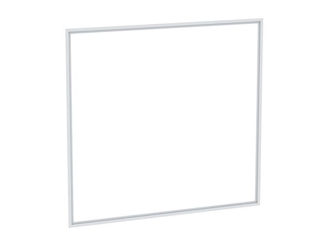 Geberit ONE krycí rám pro zrcadlovou skříňku 90 cm, hliník/bílá