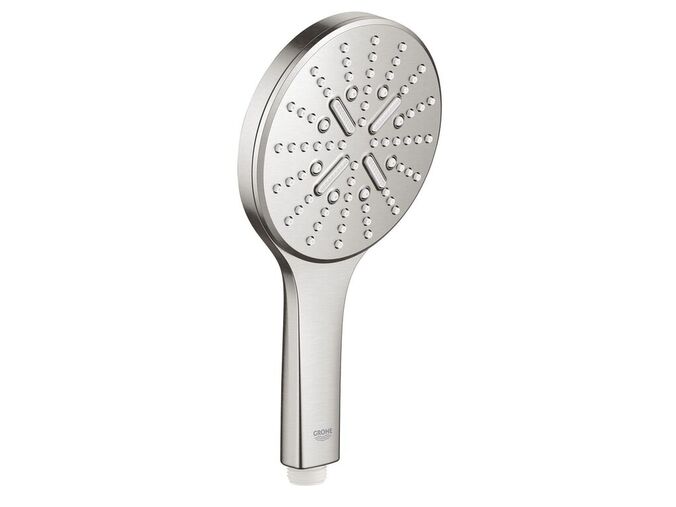 Grohe Rainshower SmartActive Sprchová hlavice 130 9,5 l/ min, 3 proudy, supersteel