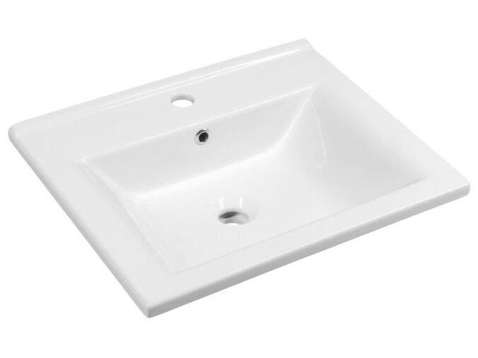 Aqualine ZUNO 55 keramické umyvadlo nábytkové 55x45cm, bílá