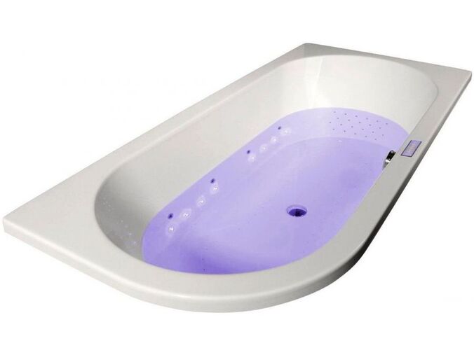 Polysan CHROMO PLANE vnitřní bodové barevné osvětlení vany, 16 RGB LED diod