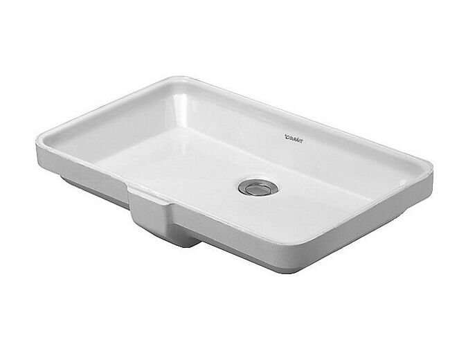 Duravit 2nd floor umyvadlo přepad, 525x35 cm, bílá