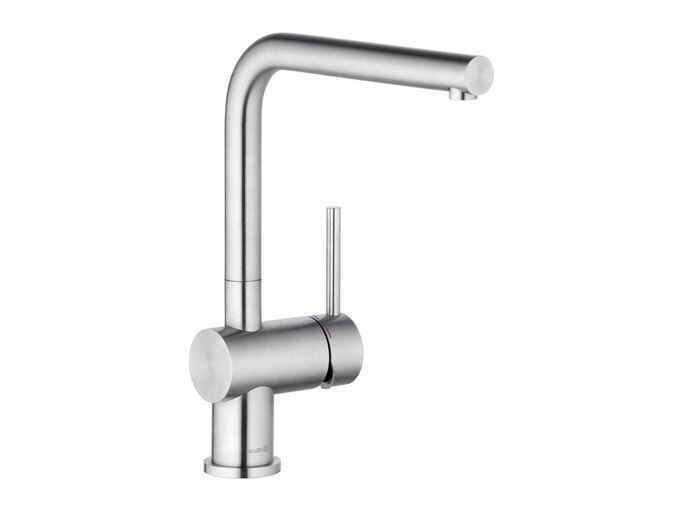 Kludi L Steel Dřezová baterie, kartáčovaná nerez